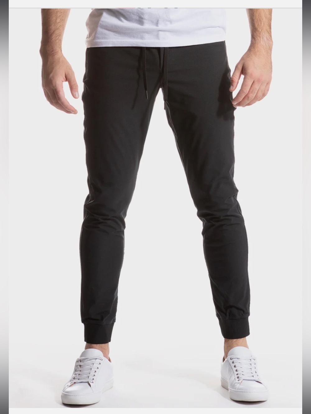 birddogs black Joggers Tiger Woulds high-performance activewear pants size Med